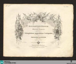 Soldaten-Tänze : für das Piano Forte; 173tes Werk
