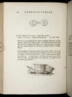 Tetricus. Iunior. [ ... mit Abbildungsbeschreibung].