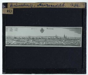 Merian, Ansicht von Braunschweig (Druck)