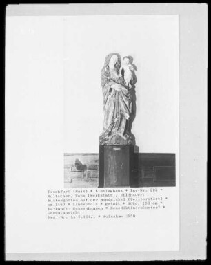 Muttergottes auf der Mondsichel / Madonna mit Kind