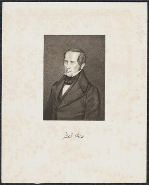 Icones Professorum Marpurgensium — Bildnis des Julius Müller (1801-1878)