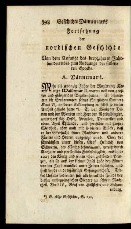 Fortsetzung der nordischen Geschichte ...