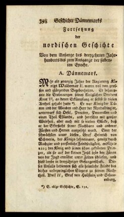 Fortsetzung der nordischen Geschichte ...