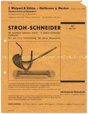 Strohschneider