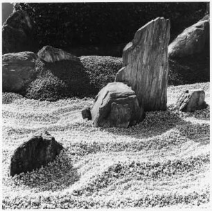 Steingarten im Zuiho-in-Tempel, Kyoto (Japan)
