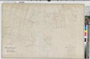 Bösperde (Menden), Teilung (Separation) von Bösperde, Bl.3 Brouillonkarte I Holzen Flur 7