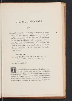 Era 1121. - Año 1083