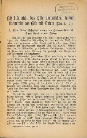 Liebet eure Feinde!