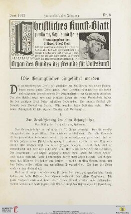 Nr. 6 (Juni 1913)