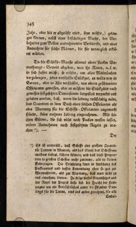 348-354, Da die Schiffs-Maaße allemal einen starken ...