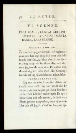 VI. Scenen.