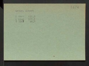 Leber, Albert