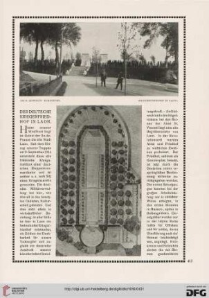 Der deutsche Kriegerfriedhof in Laon