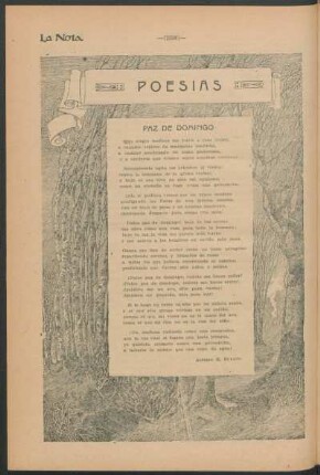 Poesías : Paz de domingo