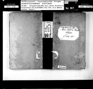 Kriegsstammrollen der Kraftfahr-Ersatz-Abteilung 4