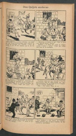 Don Quijote moderno - [Cómic]