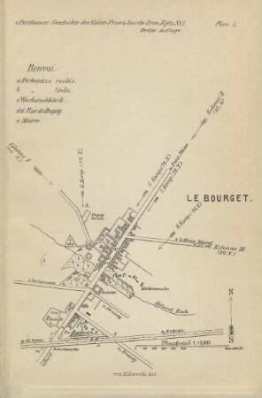 Karte: Plan 5. Renvoi
