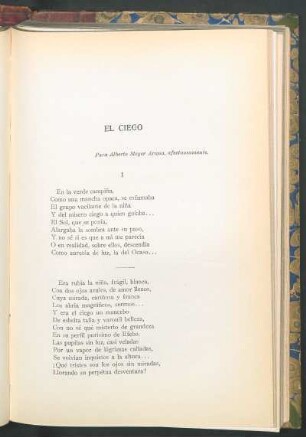 El ciego