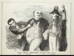 John Bull between peace and war