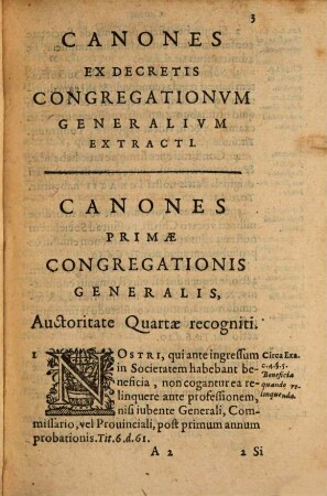 Canones congregationum generalium Societatis Iesu