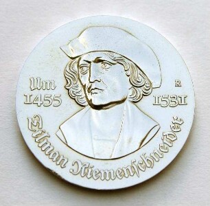 5-Mark-Stück zum 450. Todestag von Tilmann Riemenschneider