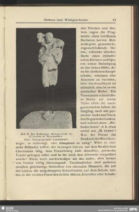 Der Kalbträger, Weihgeschenk des Kombos im Burgmuseum