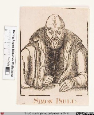 Bildnis Simon Paulli d. Ä.
