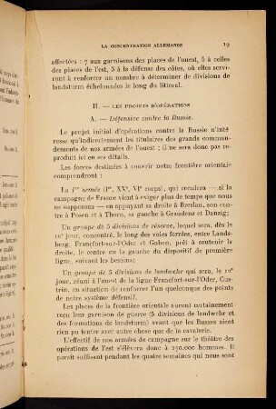 19-39, Les Projets D´Opérations