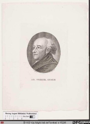 Bildnis Adam Friedrich Oeser