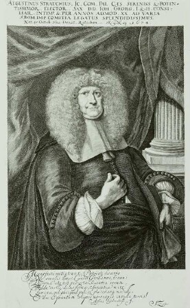 Bildnis Augustinus Strauch