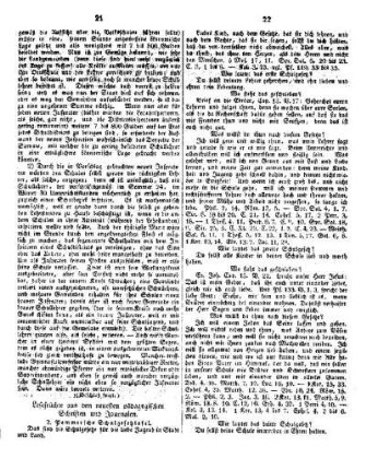Lesefrüchte aus den neuesten pädagogischen Schriften und Journalen