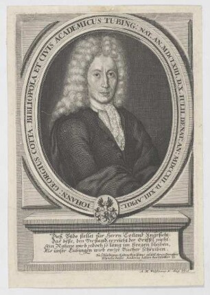 Bildnis des Iohann Georgius Cotta