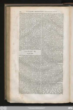 Caput III. De fine Edicti.