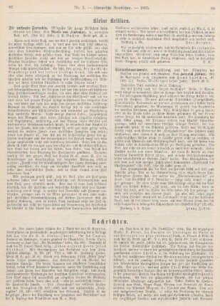87-88 Kleine Kritiken
