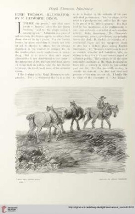 Vol. 61 (1917) = No. 243: Hugh Thomson, illustrator