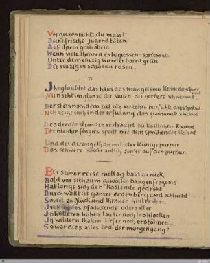 Bei seiner Reise mittag bald zurück : [SW IV, S. 56/138]