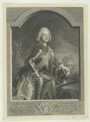 Bildnis des Christian August von Anhalt-Zerbst