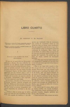 Libro cuarto - El triunfo y el Fausto