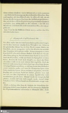 Olympische Unfallchronik 1948