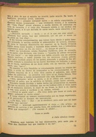 Como se puede : A Julio Sánchez Garde.