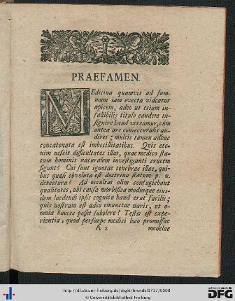 Praefamen.