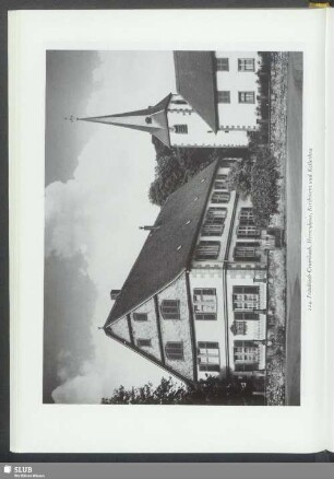 Fränkisch-Crumbach, Herrenhaus, Kirchturm und Kellerbau