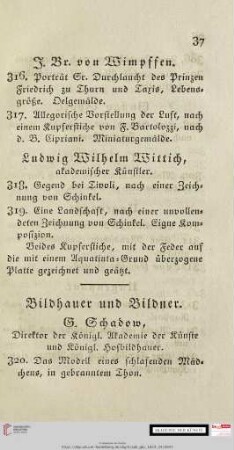 Bildhauer und Bildner