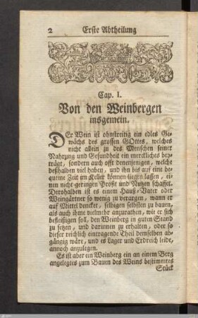 Von dem Wein-Bau.