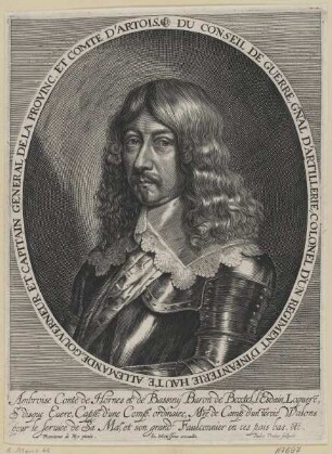 Bildnis des Ambroise Conte de Hornes