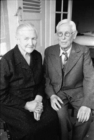 Diamanthochzeit der Eheleute Wendelin und Emilie Braun.