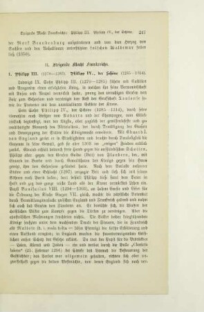 II. Steigende Macht Frankreichs