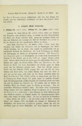 II. Steigende Macht Frankreichs