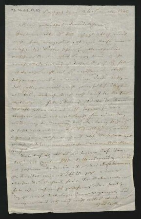 Brief an Albertine Mendelssohn-Bartholdy : 26.11.1840