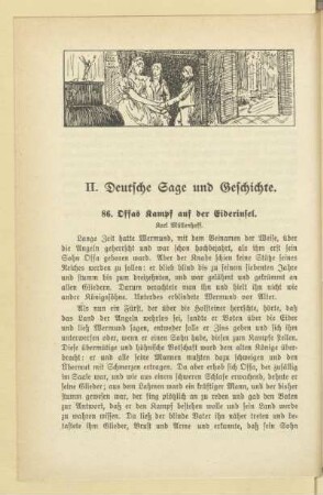 II. Deutsche Sage und Geschichte